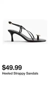 H&M Heeled Strappy Sandals offer