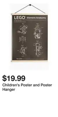H&M Children's Poster and Poster Hanger offer