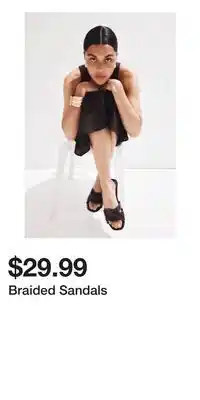 H&M Braided Sandals offer