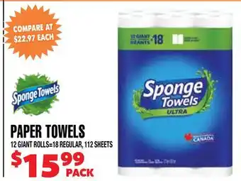 Len's Mill Stores PAPER TOWELS offer