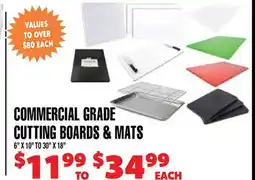 Len's Mill Stores COMMERCIAL GRADE CUTTING BOARDS & MATS offer