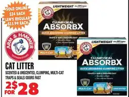 Len's Mill Stores CAT LITTER offer