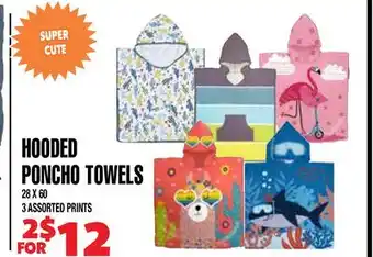Len's Mill Stores HOODED PONCHO TOWELS offer