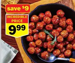 M & M Food Market Italian Style Beef Meatballs offer