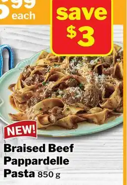 M & M Food Market Braised Beef Pappardelle Pasta offer