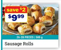 M & M Food Market Sausage Rolls offer