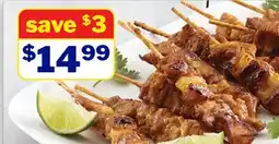 M & M Food Market Chicken and Pineapple Mini-Skewers offer