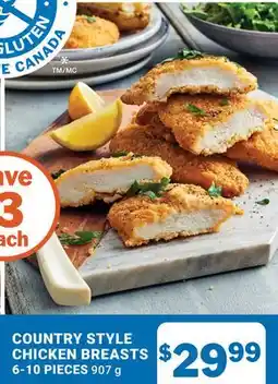 M & M Food Market COUNTRY STYLE CHICKEN BREASTS offer