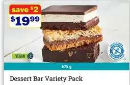 M & M Food Market Dessert Bar Variety Pack offer