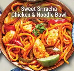 M & M Food Market Sweet Sriracha Chicken & Noodle Bowl offer