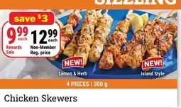 M & M Food Market Chicken Skewers offer