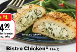 M & M Food Market Bistro Chicken offer