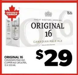 Real Canadian Liquorstore Original 16 offer