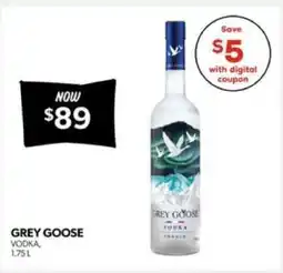 Real Canadian Liquorstore Grey Goose Vodka offer