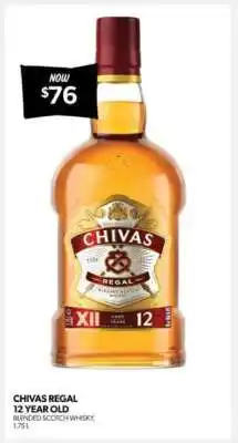Real Canadian Liquorstore Chivas Regal 12 Year Old offer