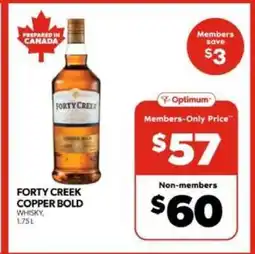 Real Canadian Liquorstore Forty Creek Copper Bold offer