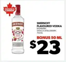 Real Canadian Liquorstore Smirnoff Flavoured Vodka offer