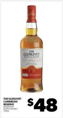 Real Canadian Liquorstore The Glenlivet Caribbean Reserve offer