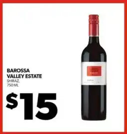 Real Canadian Liquorstore Barossa Valley Estate Shiraz offer