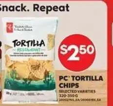 Real Canadian Superstore PC TORTILLA CHIPS offer