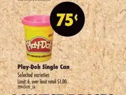 Real Canadian Superstore Play-Doh Single Can offer