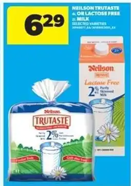 Real Canadian Superstore Neilson Trutaste Milk offer