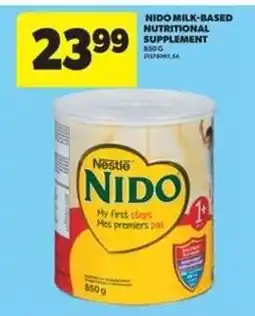 Real Canadian Superstore Nestlé Nido Milk-Based Nutritional Supplement offer