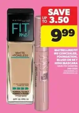 Real Canadian Superstore Maybelline Fit Me Products offer