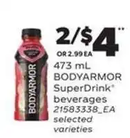 Real Canadian Superstore BODYARMOR SuperDrink offer