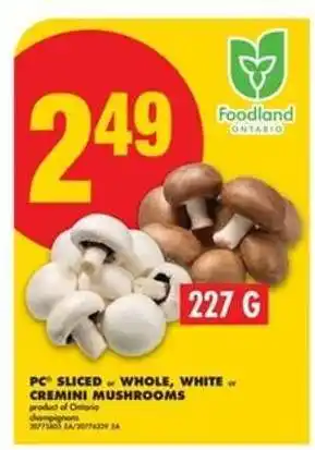 No Frills PC Mushrooms offer