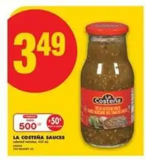 No Frills La Costeña Sauces offer