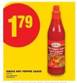 No Frills GRACE HOT PEPPER SAUCE offer
