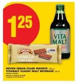 No Frills DEVON CREAM FILLED BISCUITS offer
