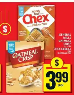 Food Basics General Mills Oatmeal Crisp & Chex Cereal offer