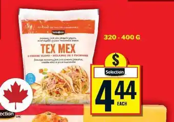 Food Basics Selection Tex Mex Cheese offer