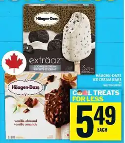 Food Basics HÄAGEN-DAZS ICE CREAM BARS offer