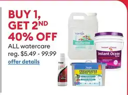 Petsmart ALL watercare offer