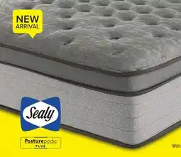Leon's Sealy Posturepedic Plus Sterling Hera Plush Euro Top Queen Mattress offer