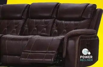 Leon's Laredo Power Reclining Sofa - Walnut offer