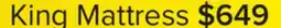 Leon's Kingsdown - Kensey Firm King Mattress offer
