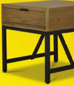 Leon's Feeling Connected - Newport 24 End Table - Oak and Black offer