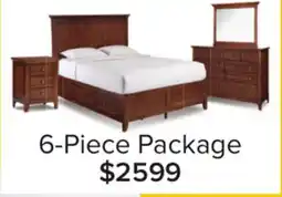 Leon's San Mateo 6-Piece Queen Bedroom Package-Tuscan offer
