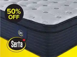Leon's Serta Prosper Firm Euro Top Queen Mattress offer