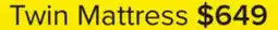 Leon's Kingsdown Oxford Firm Tight Top Twin Mattress offer
