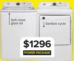 Leon's 4.7 Cu. Ft. Washer and 7.0 Cu. Ft. Dryer offer