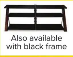 Leon's Merlot 60 TV Stand - Espresso, Black offer