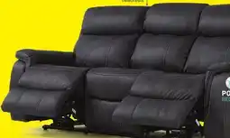 Leon's Haven Dual Power Reclining Sofa - Grey offer