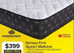 Leon's Kingsdown - Kensey Firm Queen Mattress offer