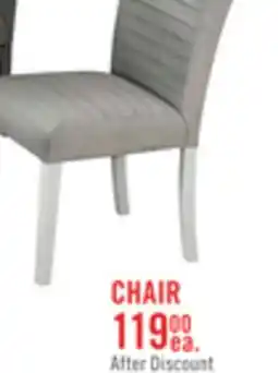 The Brick Garbo Dining Chair with Velvet Fabric, Wood - Grey offer
