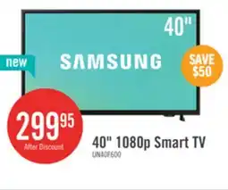 The Brick Samsung 40 Full HD F6000 4K Smart TV offer